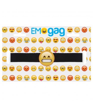 Mordaça Emogag Feliz