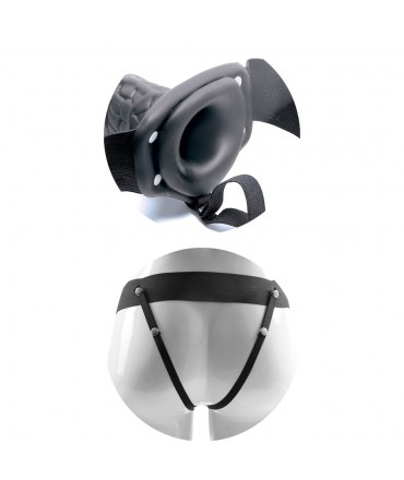 Strap-On Oco com Testículos...