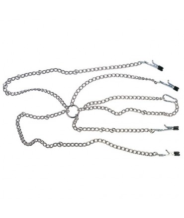 Corrente com Pinças para os...