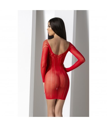 Vestido Sexy com Padrão e...