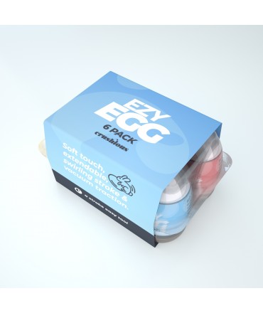 Caixa com 6 Ezy Eggs...